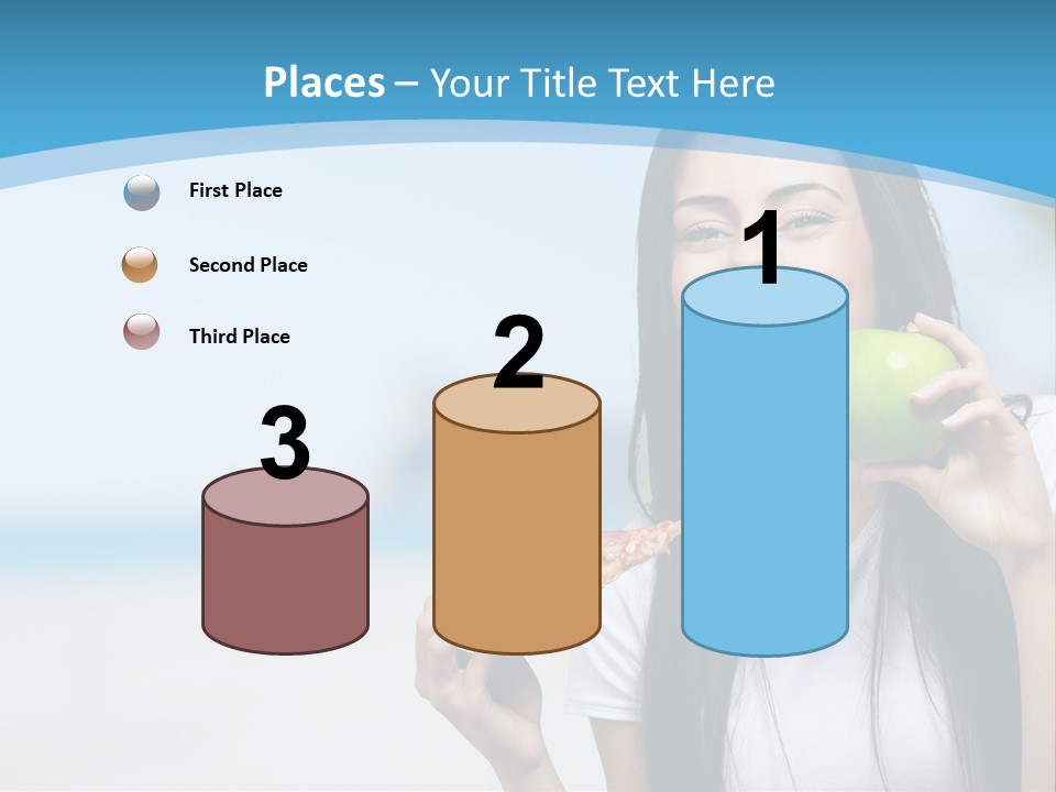 Fat Cheeseburger Meal PowerPoint Template