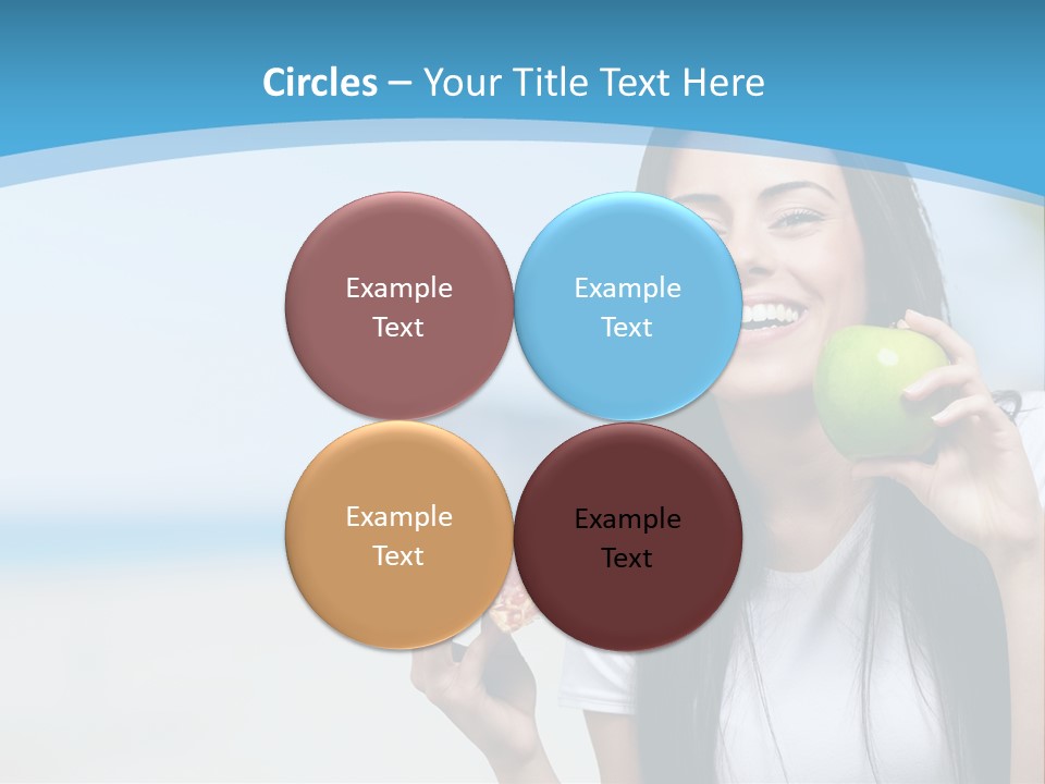 Fat Cheeseburger Meal PowerPoint Template