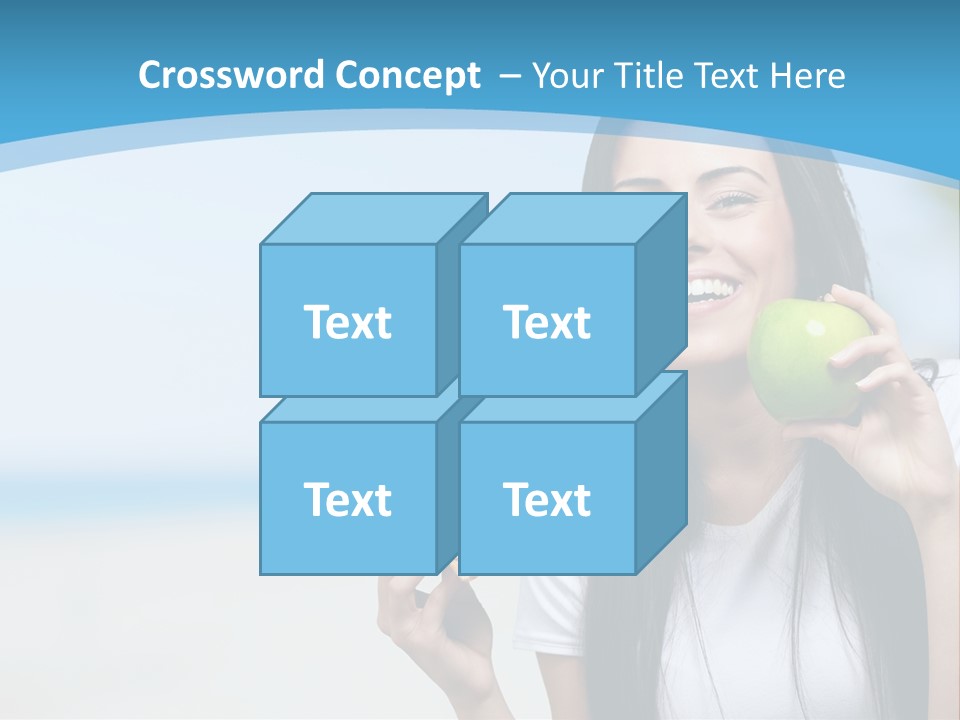 Fat Cheeseburger Meal PowerPoint Template