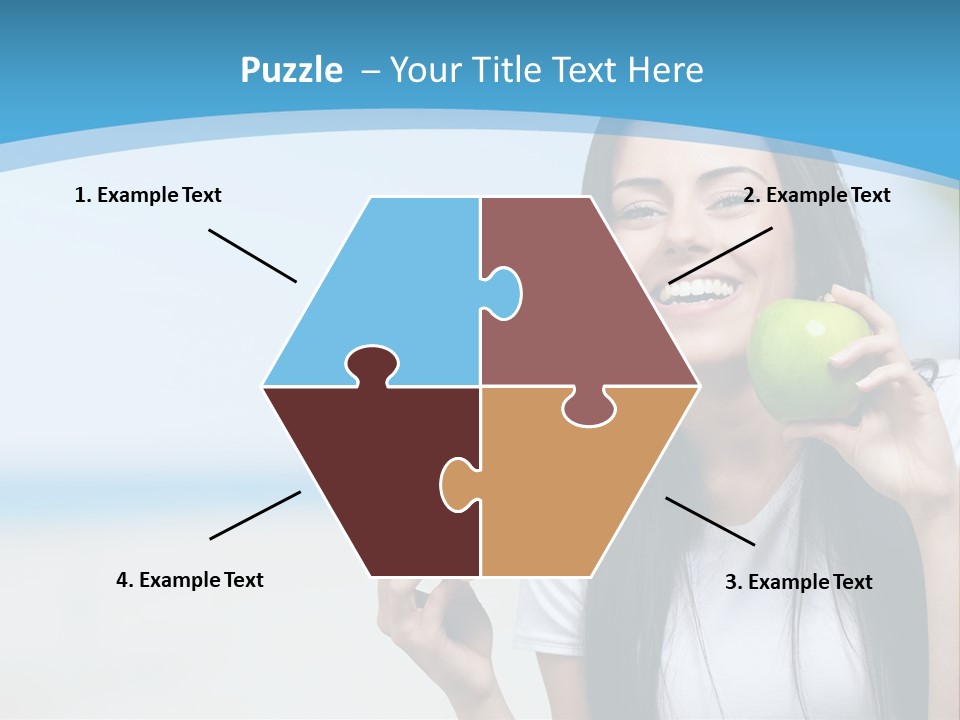 Fat Cheeseburger Meal PowerPoint Template