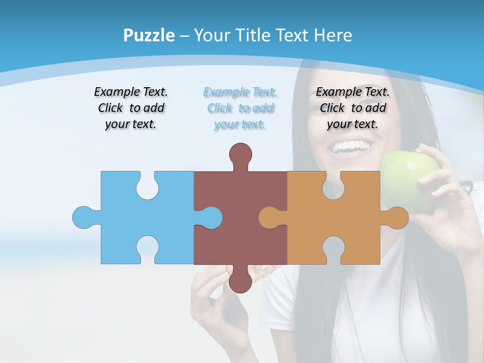 Fat Cheeseburger Meal PowerPoint Template