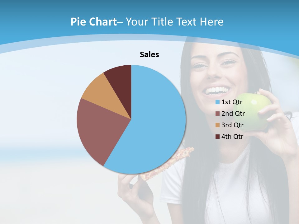 Fat Cheeseburger Meal PowerPoint Template