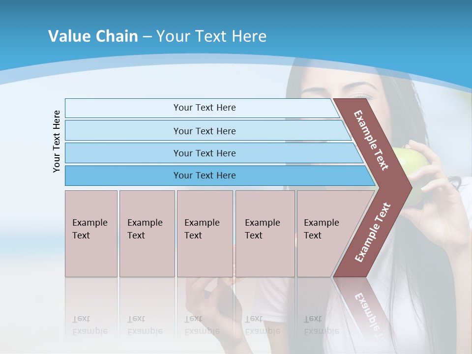 Fat Cheeseburger Meal PowerPoint Template