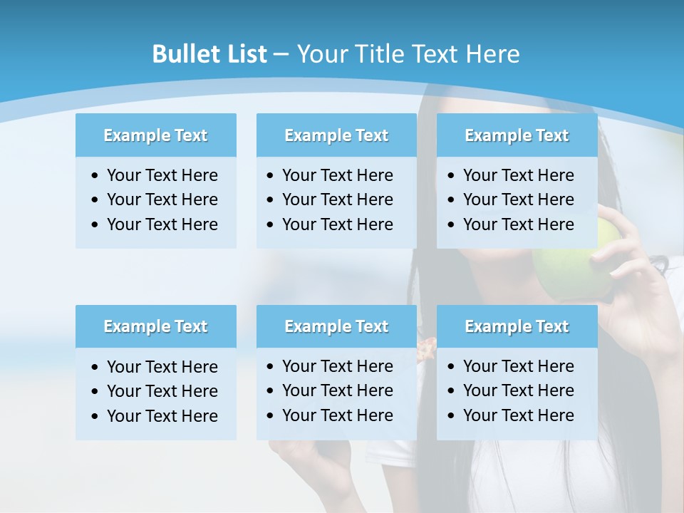 Fat Cheeseburger Meal PowerPoint Template