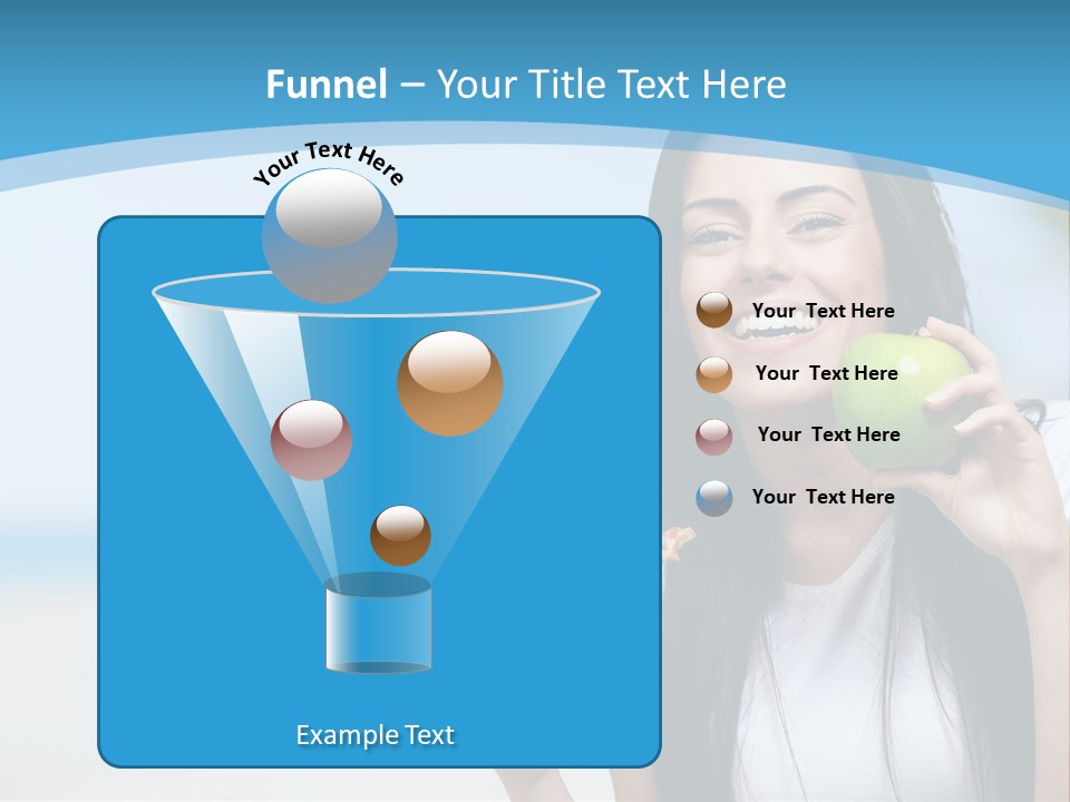 Fat Cheeseburger Meal PowerPoint Template