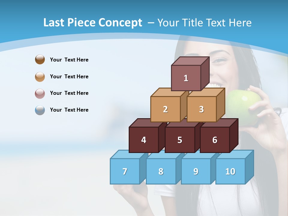 Fat Cheeseburger Meal PowerPoint Template