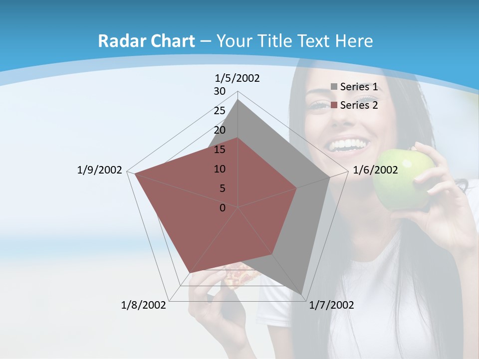 Fat Cheeseburger Meal PowerPoint Template