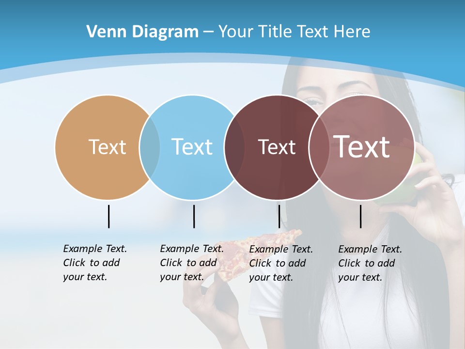 Fat Cheeseburger Meal PowerPoint Template