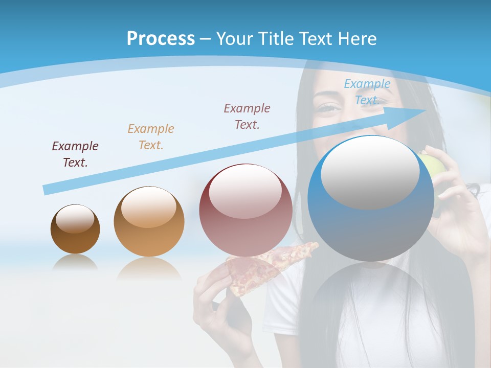 Fat Cheeseburger Meal PowerPoint Template