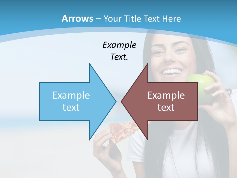 Fat Cheeseburger Meal PowerPoint Template