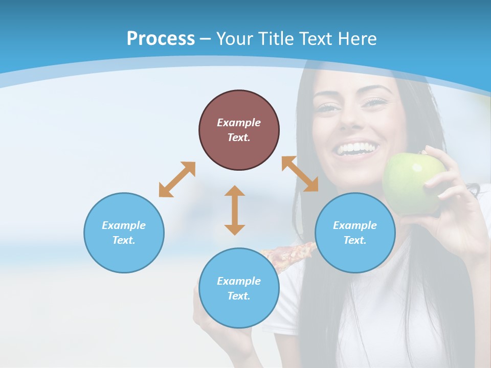 Fat Cheeseburger Meal PowerPoint Template