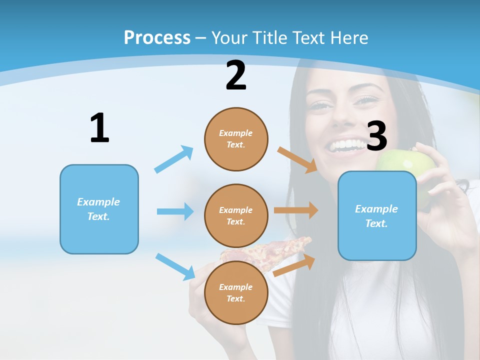 Fat Cheeseburger Meal PowerPoint Template