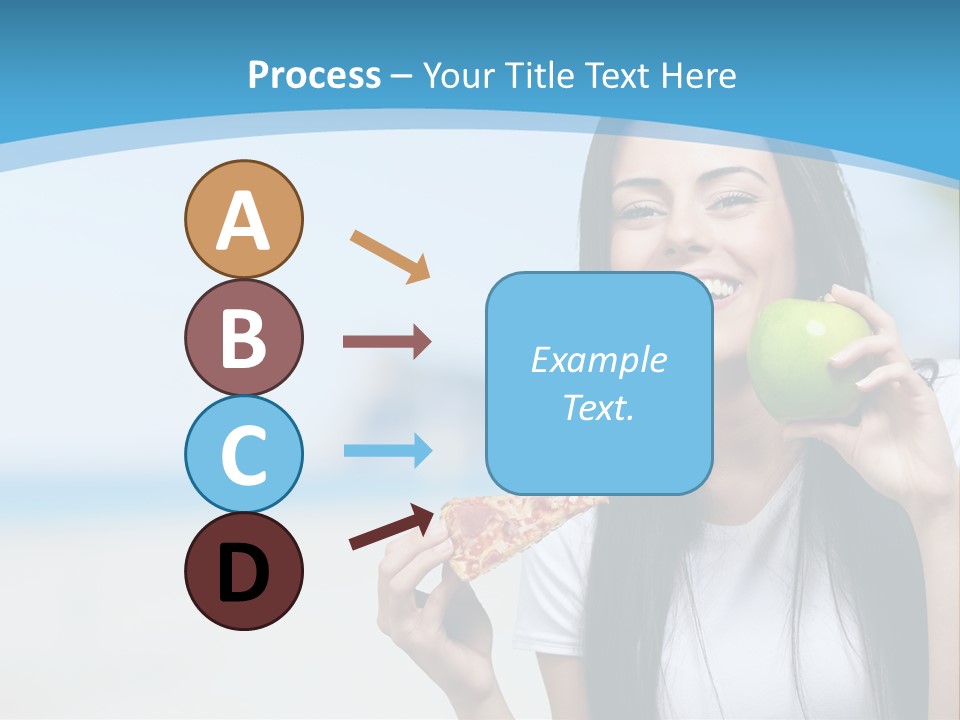 Fat Cheeseburger Meal PowerPoint Template
