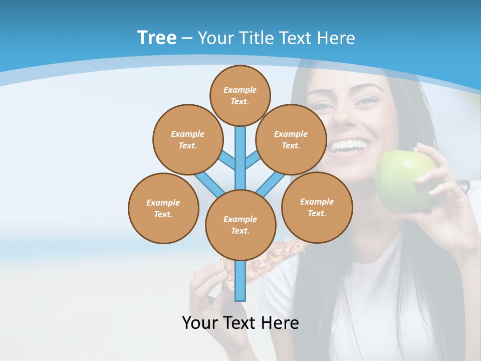 Fat Cheeseburger Meal PowerPoint Template