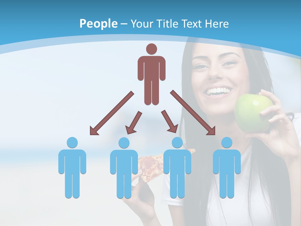 Fat Cheeseburger Meal PowerPoint Template