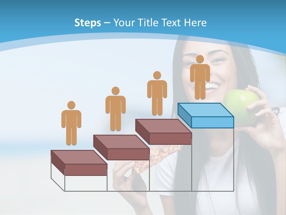 Fat Cheeseburger Meal PowerPoint Template