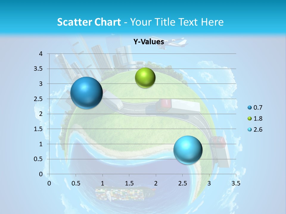 Planet Sea Deliver PowerPoint Template