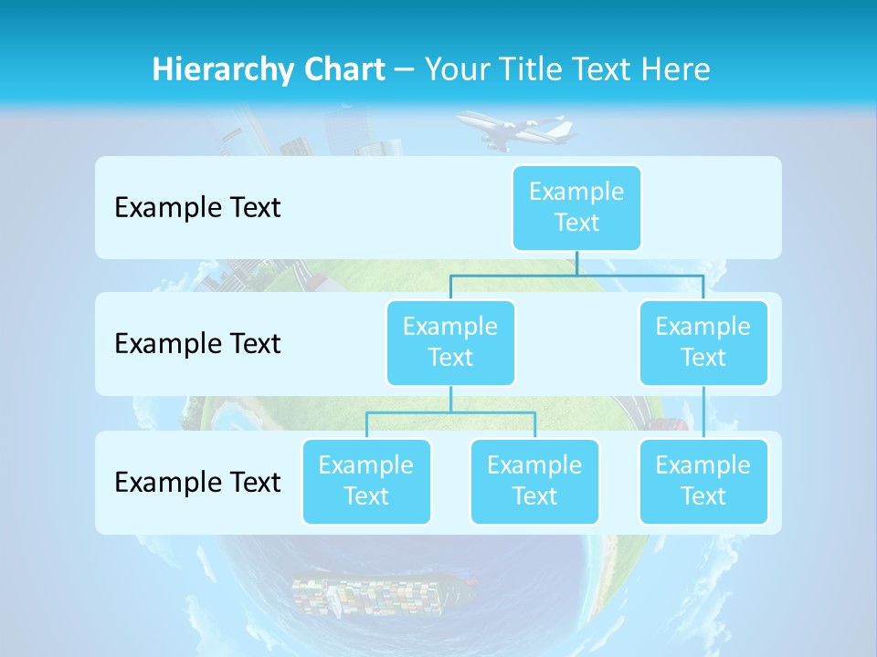 Planet Sea Deliver PowerPoint Template