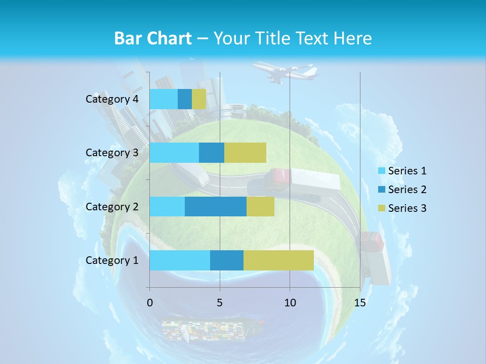 Planet Sea Deliver PowerPoint Template