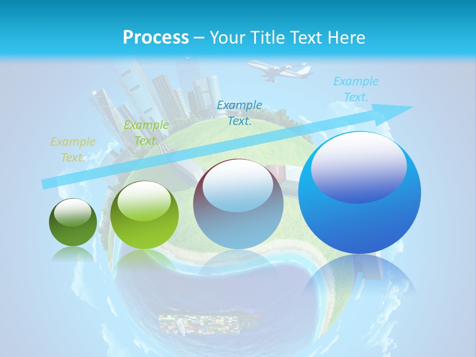 Planet Sea Deliver PowerPoint Template
