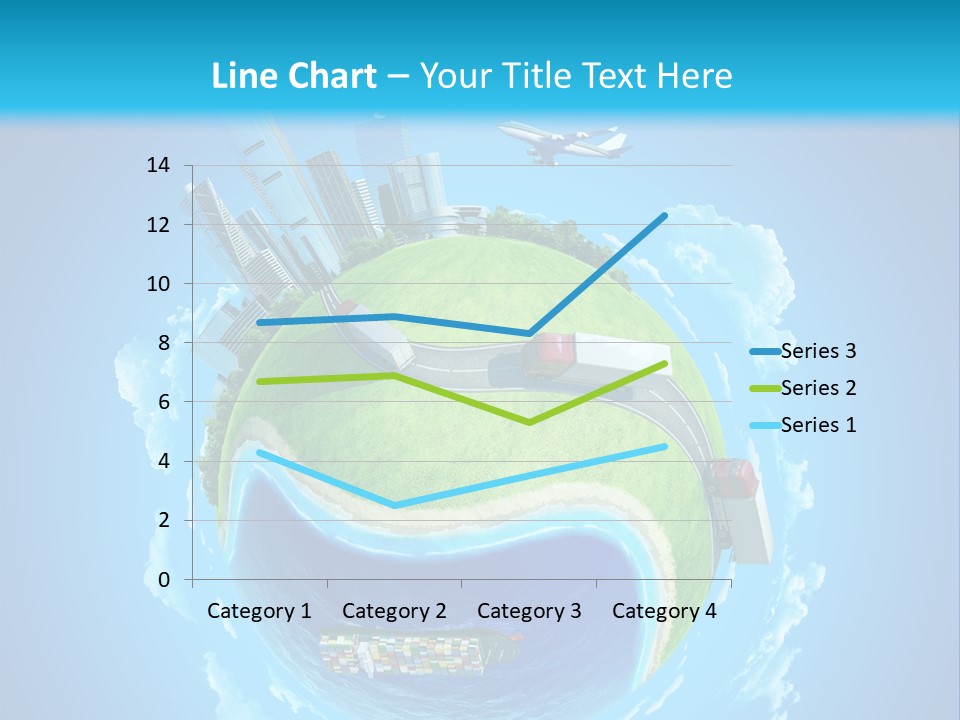 Planet Sea Deliver PowerPoint Template