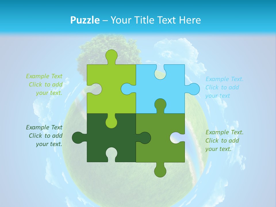 Rural Land Meadow PowerPoint Template