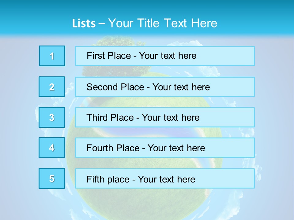 Rural Land Meadow PowerPoint Template