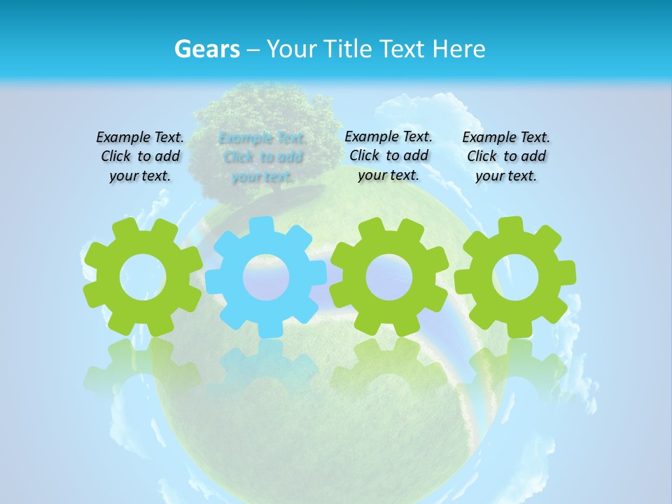 Rural Land Meadow PowerPoint Template