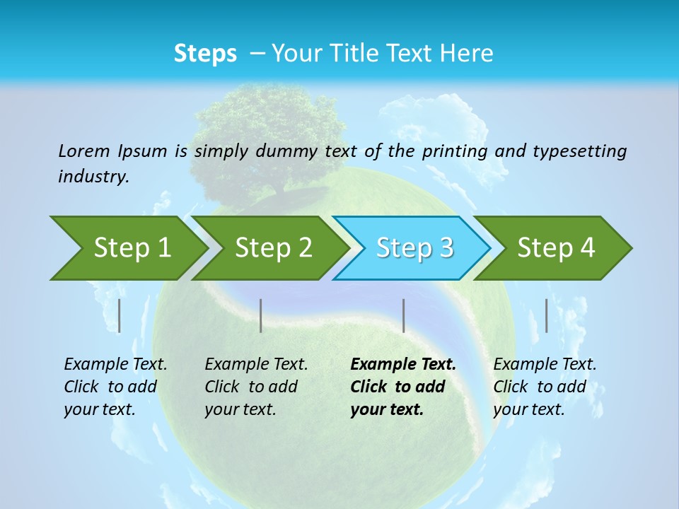 Rural Land Meadow PowerPoint Template