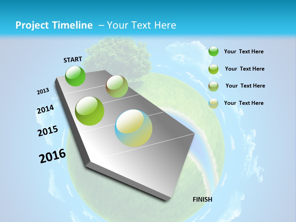 Rural Land Meadow PowerPoint Template