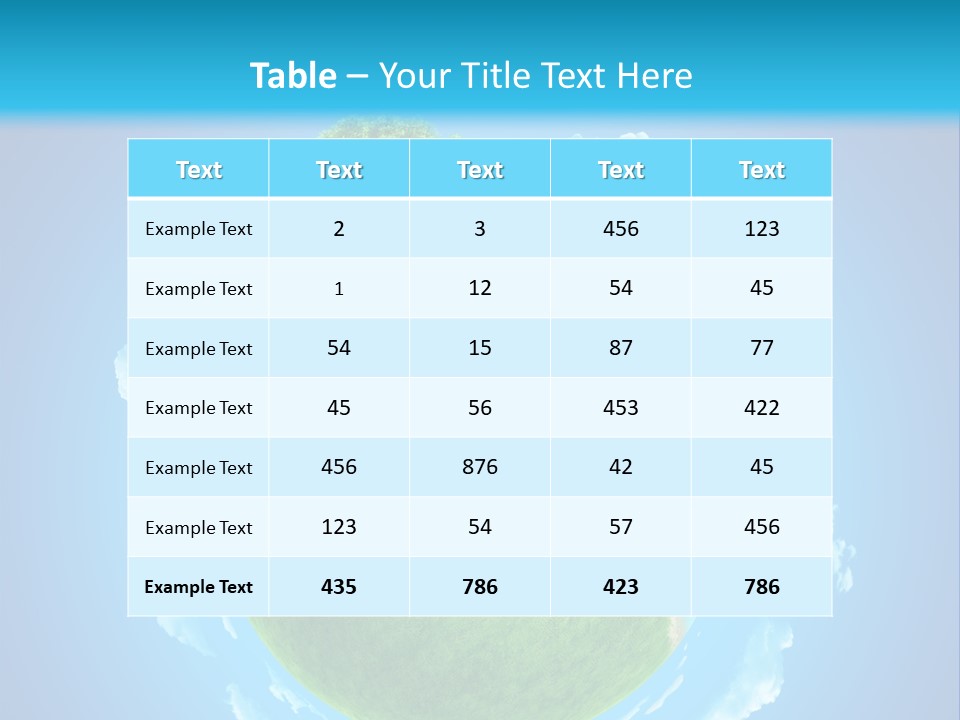 Rural Land Meadow PowerPoint Template