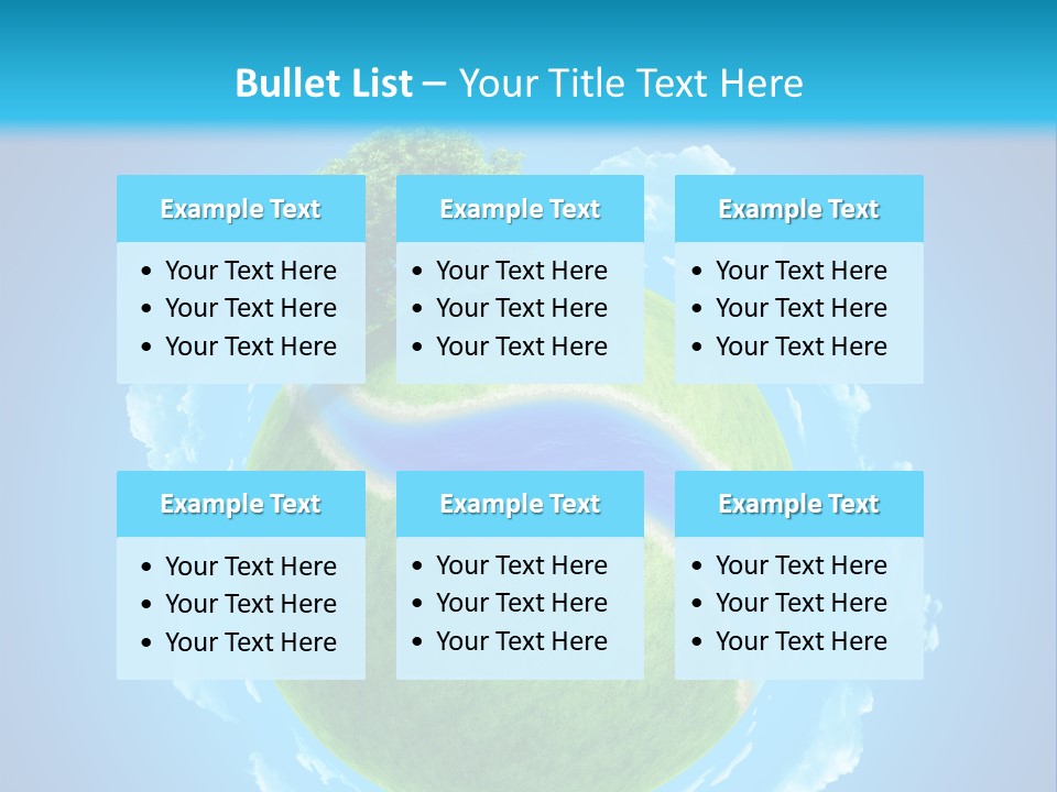 Rural Land Meadow PowerPoint Template