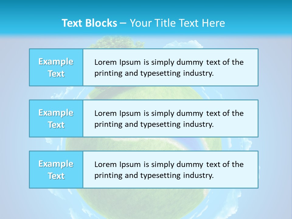 Rural Land Meadow PowerPoint Template