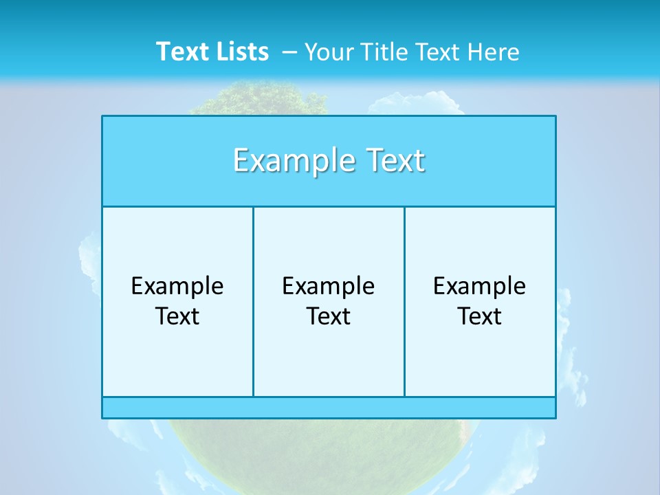 Rural Land Meadow PowerPoint Template