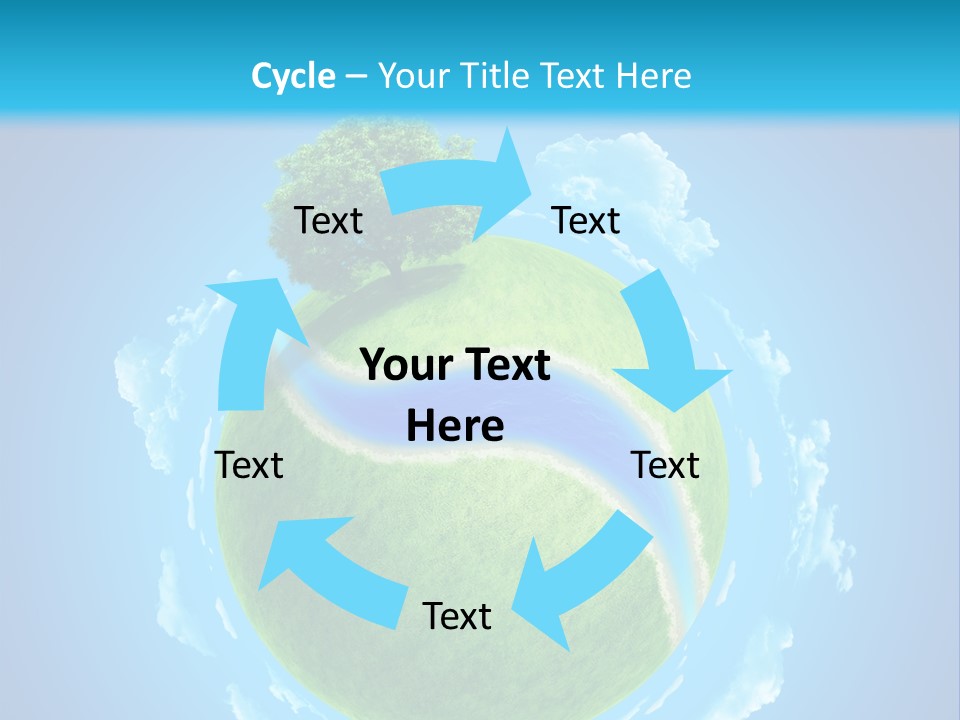 Rural Land Meadow PowerPoint Template