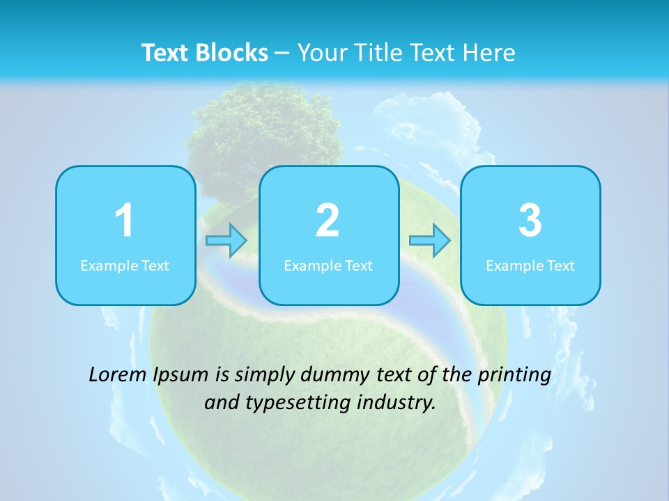 Rural Land Meadow PowerPoint Template