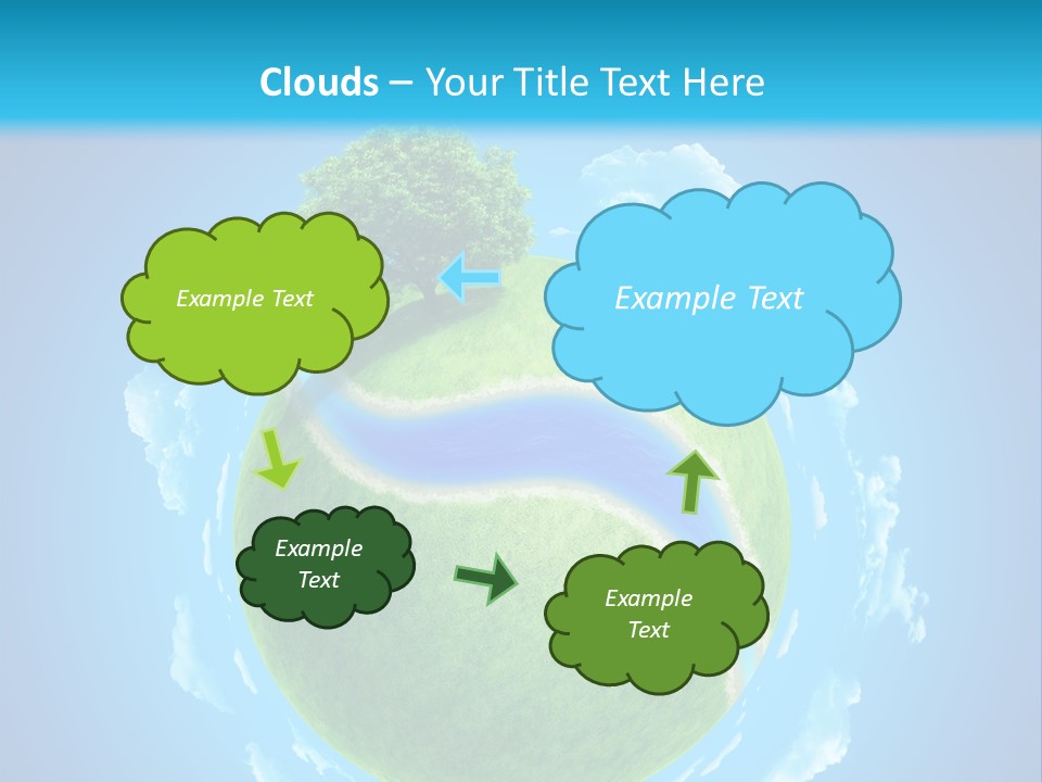 Rural Land Meadow PowerPoint Template