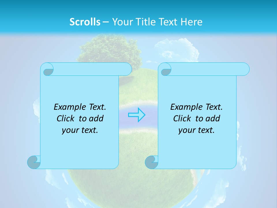 Rural Land Meadow PowerPoint Template