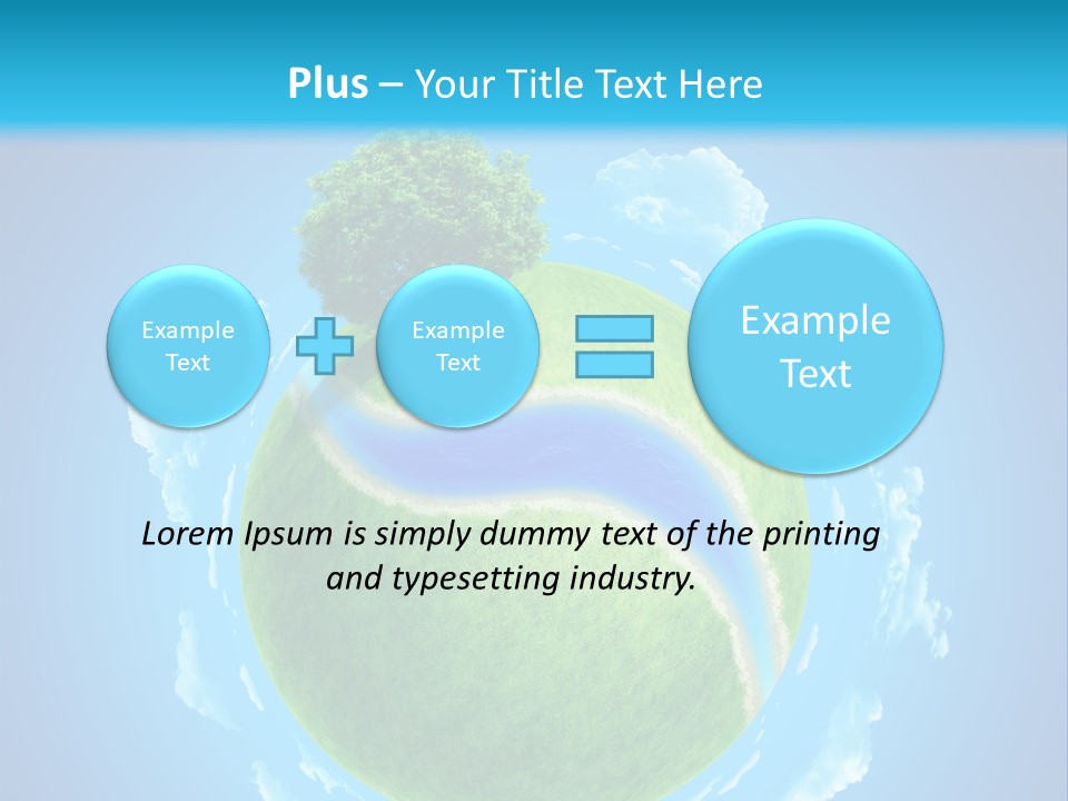 Rural Land Meadow PowerPoint Template