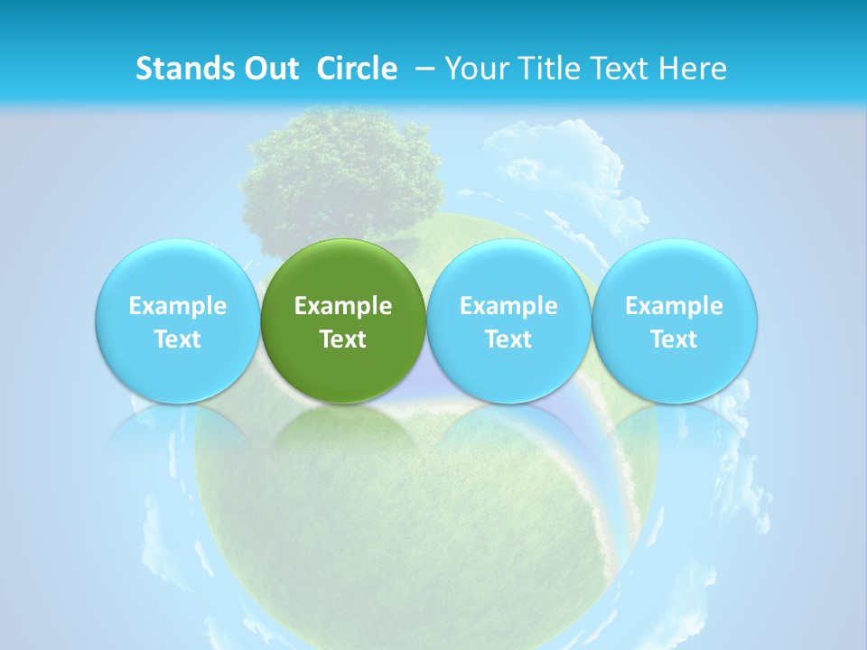 Rural Land Meadow PowerPoint Template