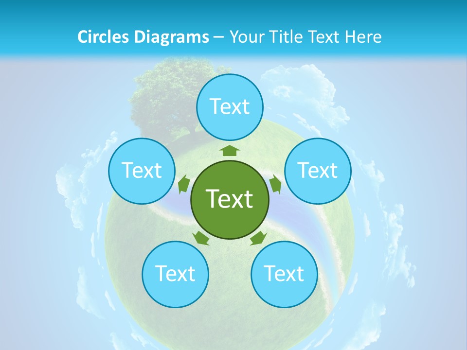 Rural Land Meadow PowerPoint Template