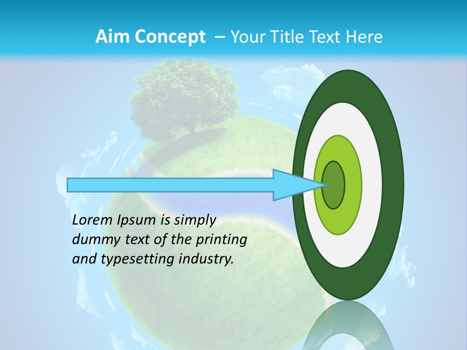 Rural Land Meadow PowerPoint Template