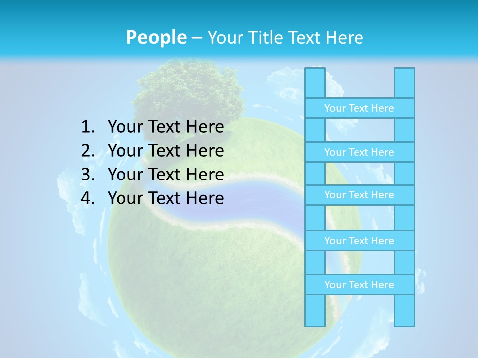 Rural Land Meadow PowerPoint Template