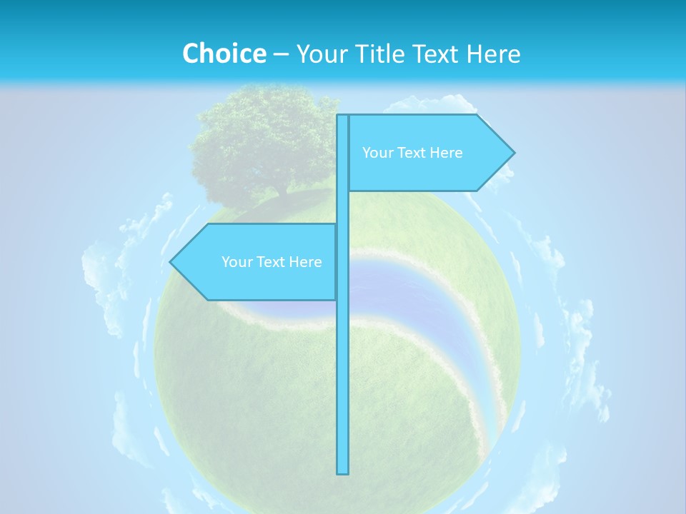 Rural Land Meadow PowerPoint Template