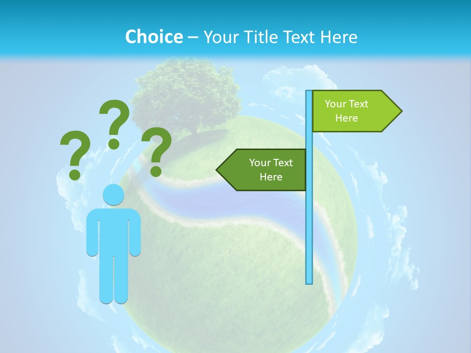 Rural Land Meadow PowerPoint Template