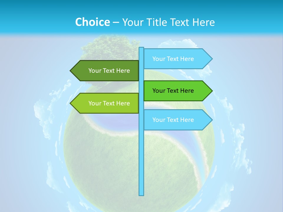 Rural Land Meadow PowerPoint Template