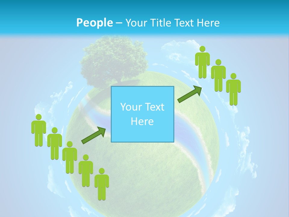 Rural Land Meadow PowerPoint Template