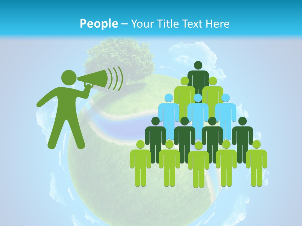 Rural Land Meadow PowerPoint Template