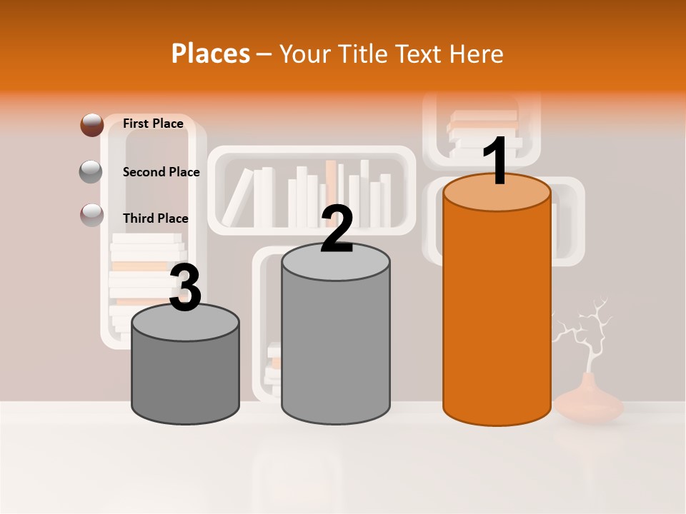 Pot Elegance Orange PowerPoint Template