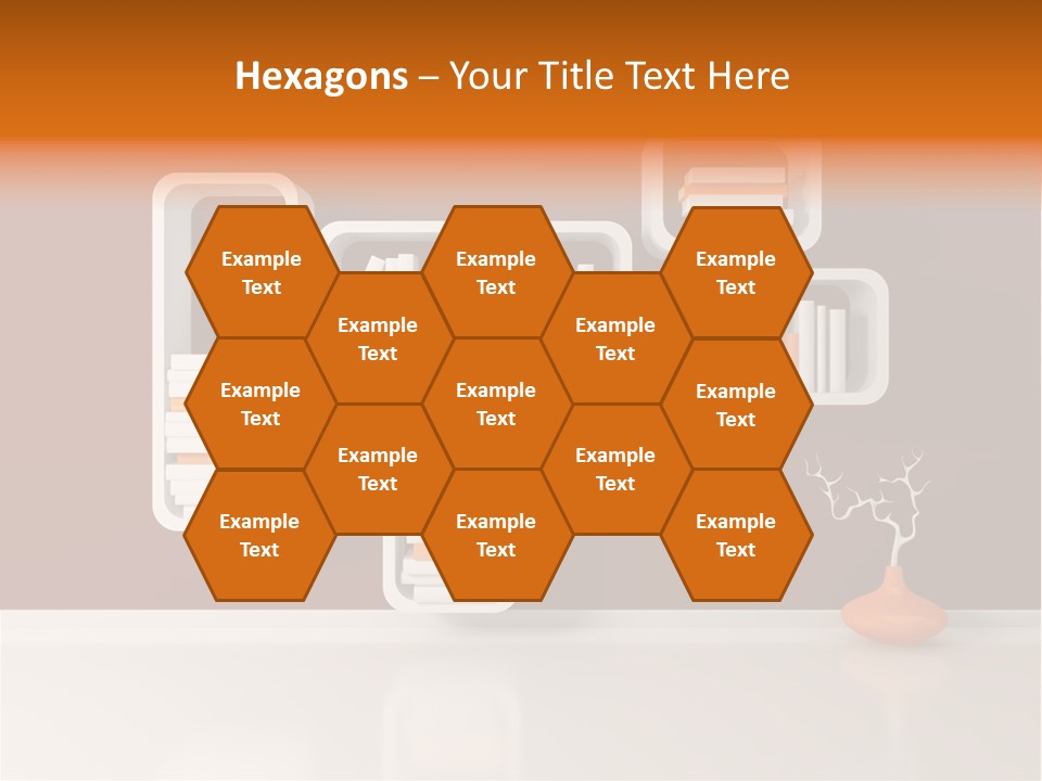 Pot Elegance Orange PowerPoint Template